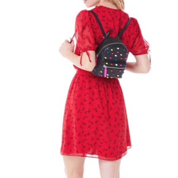 Juicy Couture Knotted Mini Leather Backpack NWT main image 10